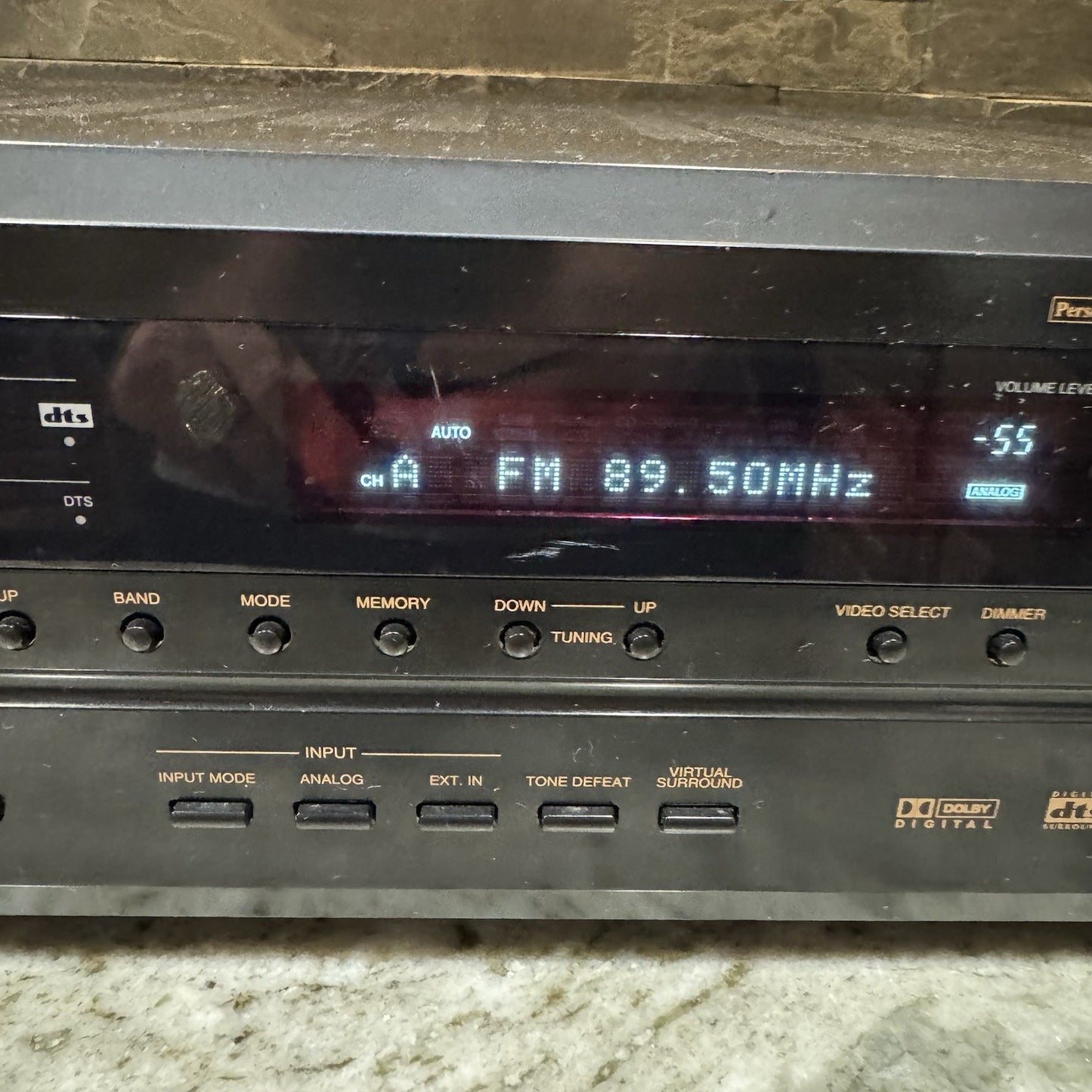 Vintage Denon AVR-1601 Precision Audio Component/AV Surround Receiver