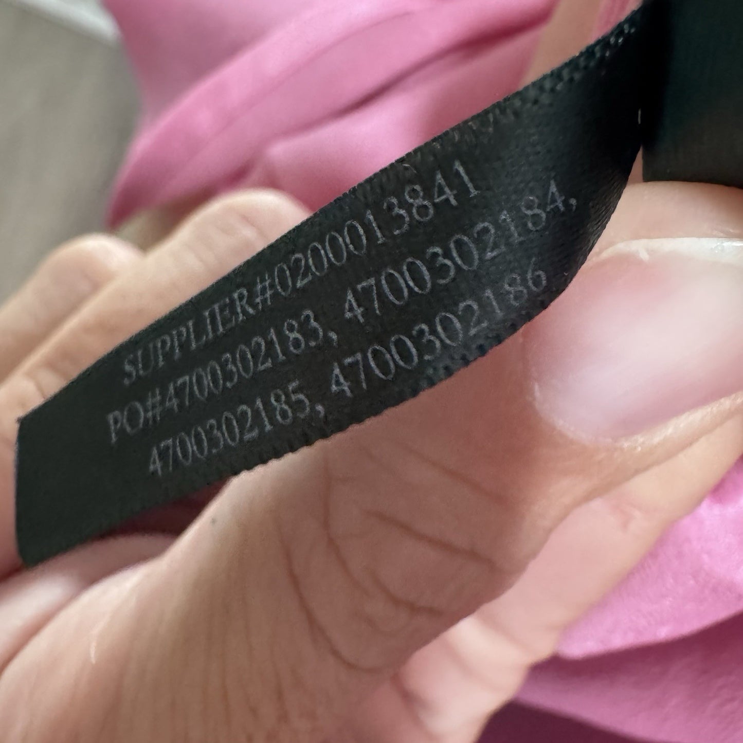 Lauren Ralph Lauren Pink Blouse Women’s Small 3/4 Sleeve Button Front Top