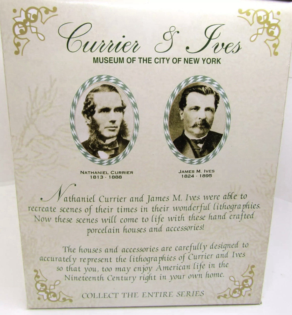 Currier & Ives Museum of the City of New York  American Homestead Winter ~ 2000