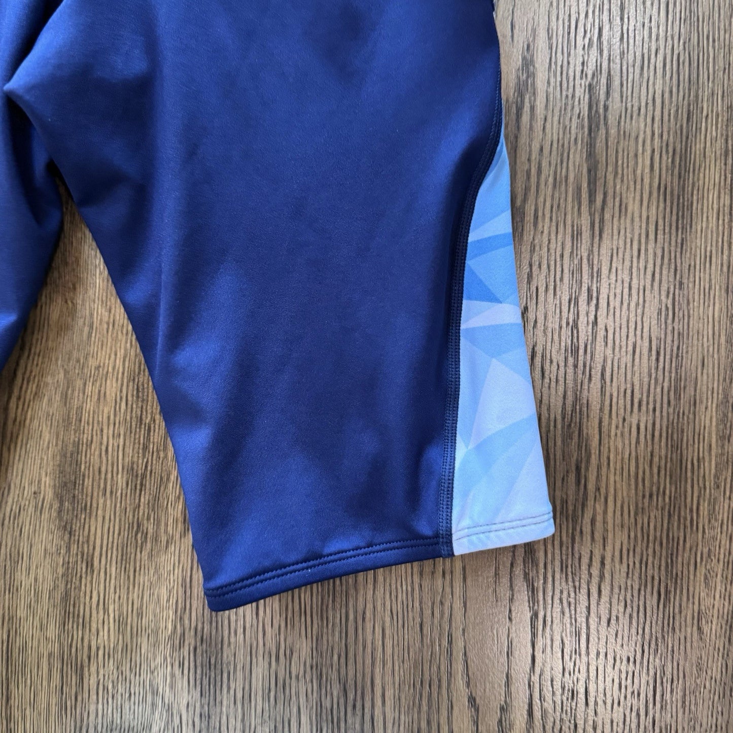 NWT TYR Men’s Blade Splice Jammer Swim Shorts Blue White Size M (32) Elite