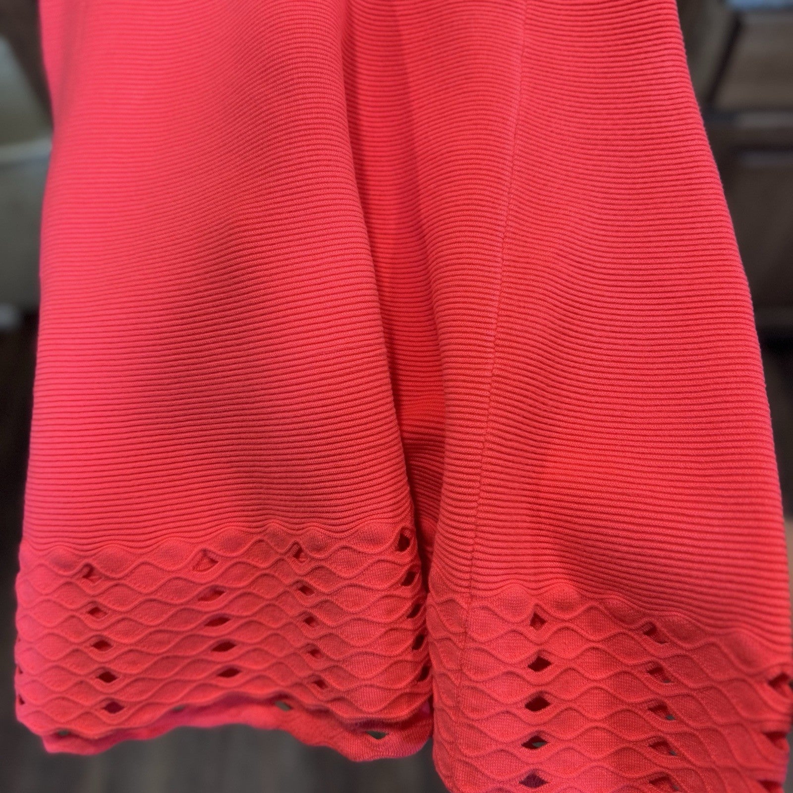NWT Ted Baker Women's Size U.S. 3 Jacquard Panel Skater Dress Mid Pink $279