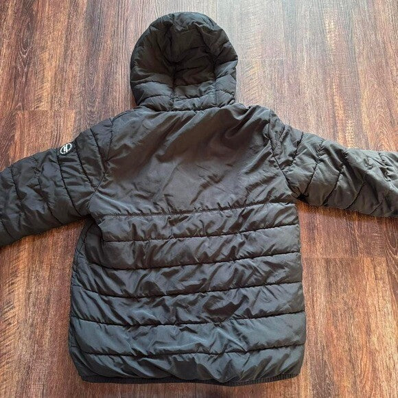 Abercrombie and Fitch Kids 15/16 Black puffer jacket with hood #winterjacket
