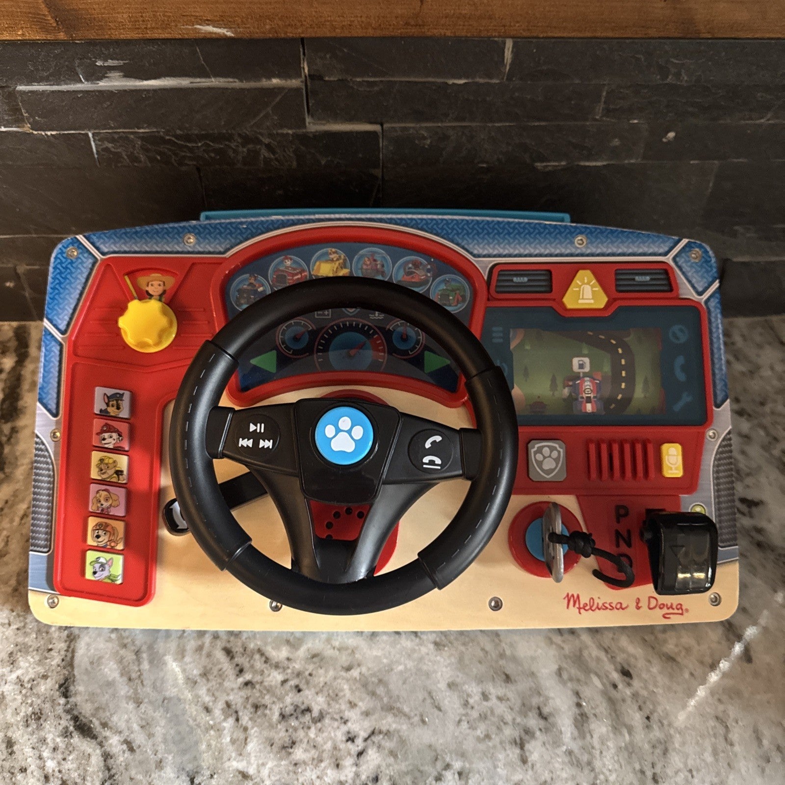 Melissa and Doug PAW Patrol Rescue Mission Wooden Dashboard - Works