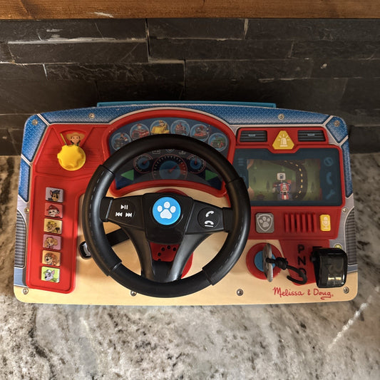 Melissa and Doug PAW Patrol Rescue Mission Wooden Dashboard - Works