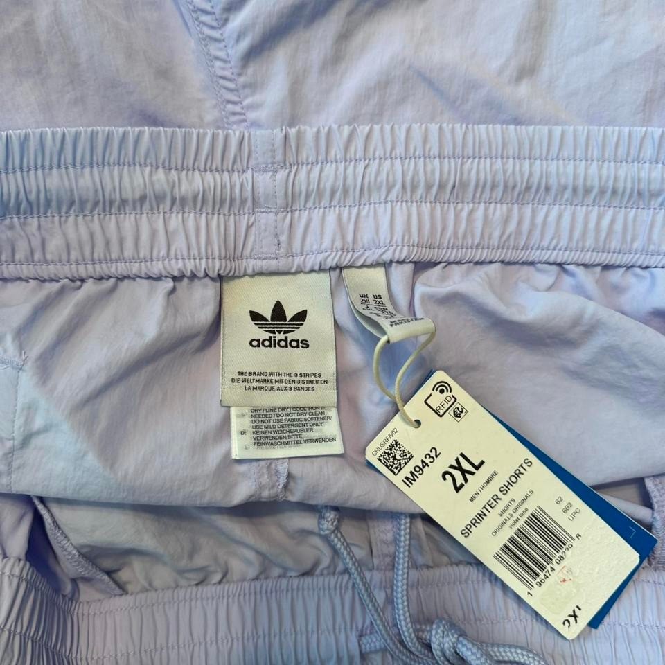 NWT Adidas Originals Sprinter Shorts Violet Tone Men's Size XXL Trefoil