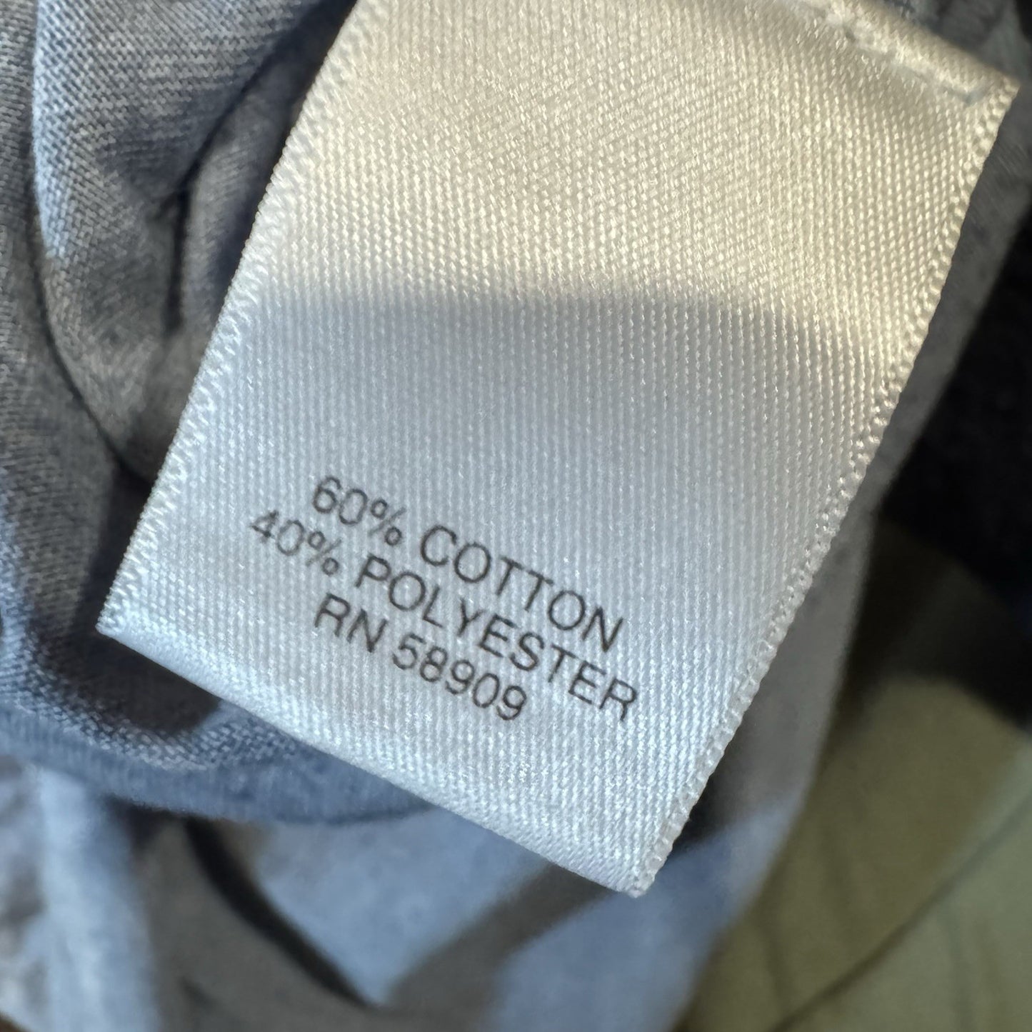 ROWM Men’s Graphic T-Shirt Size M Shaka Skeleton Hand Retro Surf Stripe Tee Gray