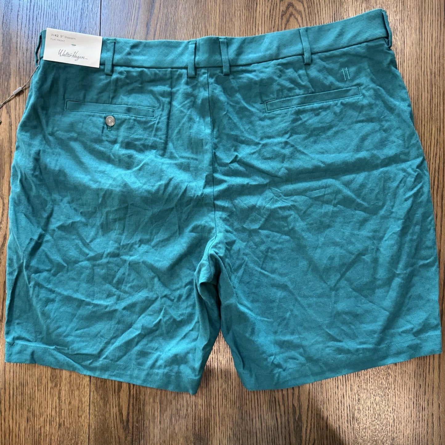 Walter Hagen P11 9” Short Clubhouse Green Shorts~Size 42~9” Inseam~NWT~$65