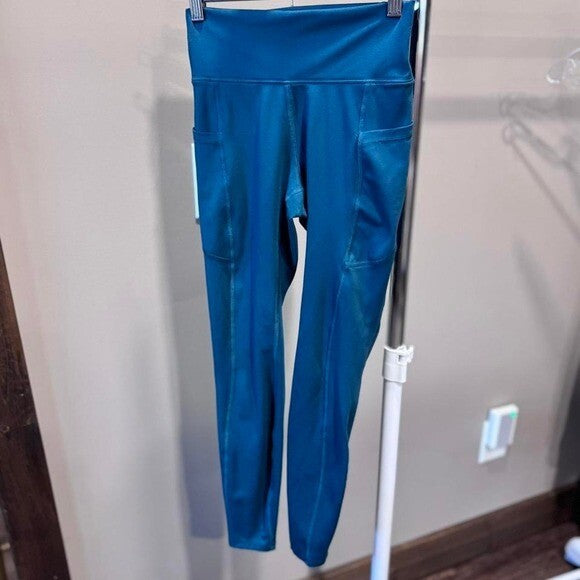 Teal Gilly Hicks size small leggings Hollister