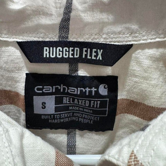 Carhartt Rugged Flex Short Sleeve Shirt - Size S (Relaxed Fit)