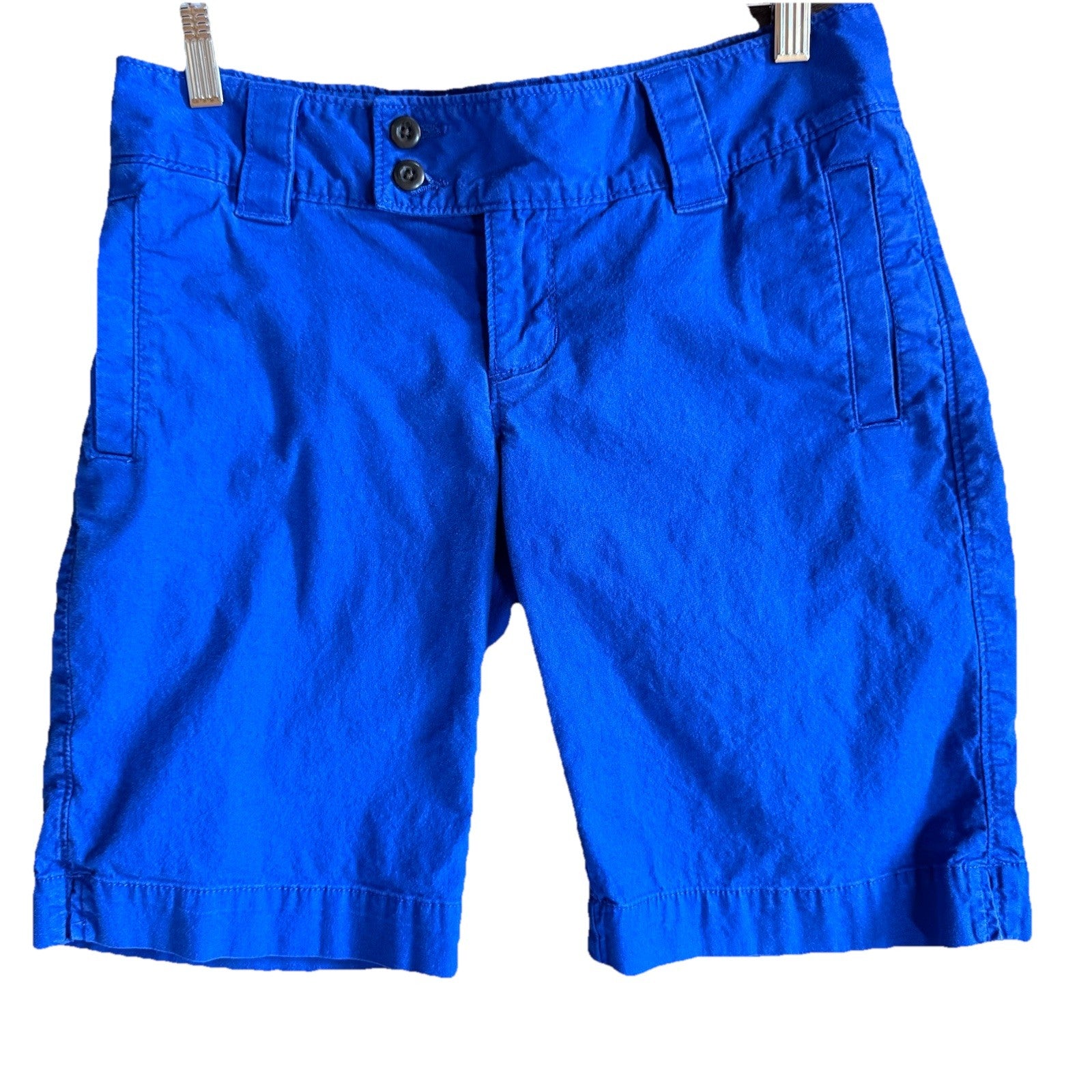 The North Face Women’s Shorts Size 4 | Royal Blue Hiking Outdoor Stretch SP14