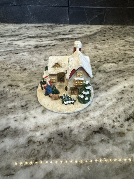 Early 90s Vintage Collectible Christmas Village
