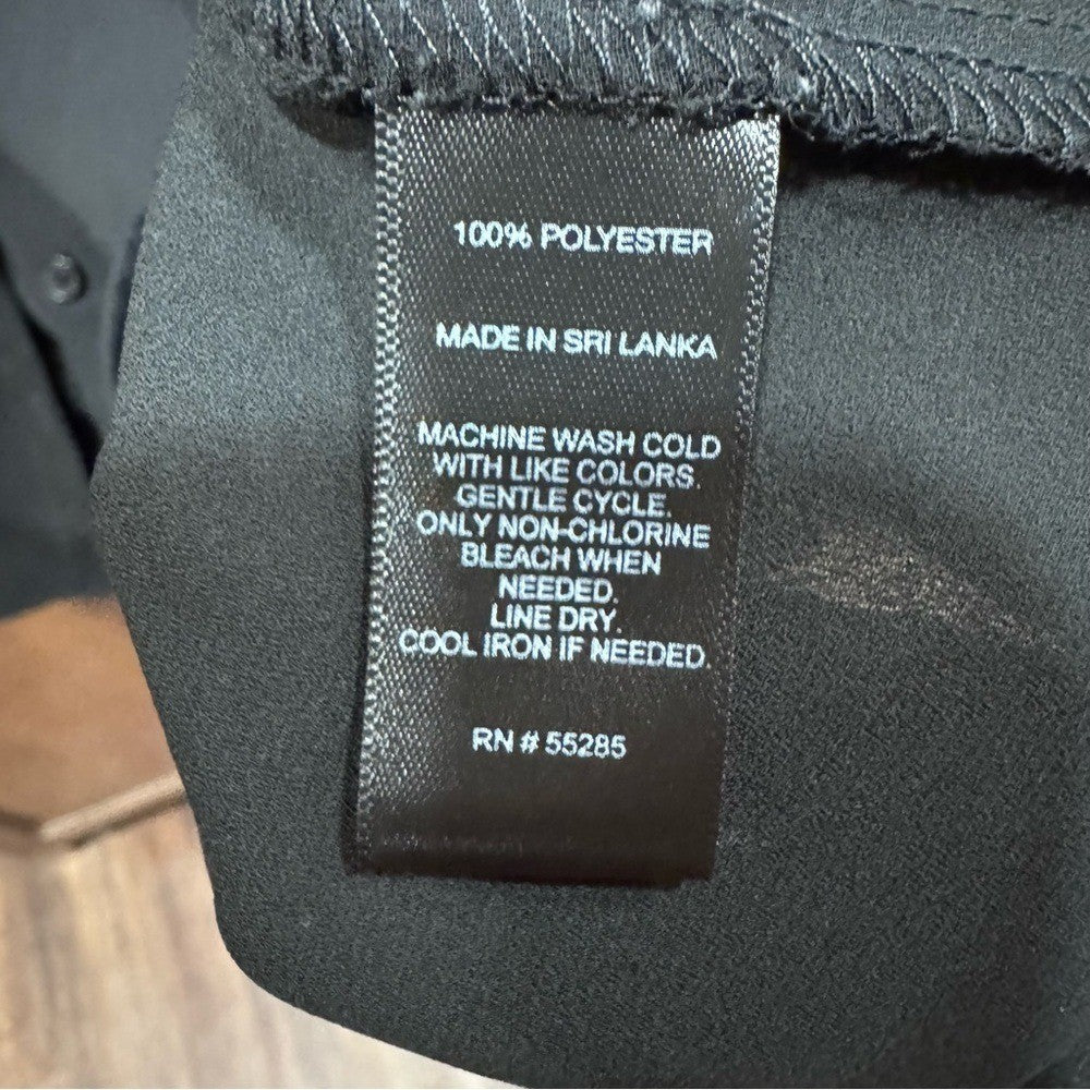 Express Portofino Blouse Black Medium