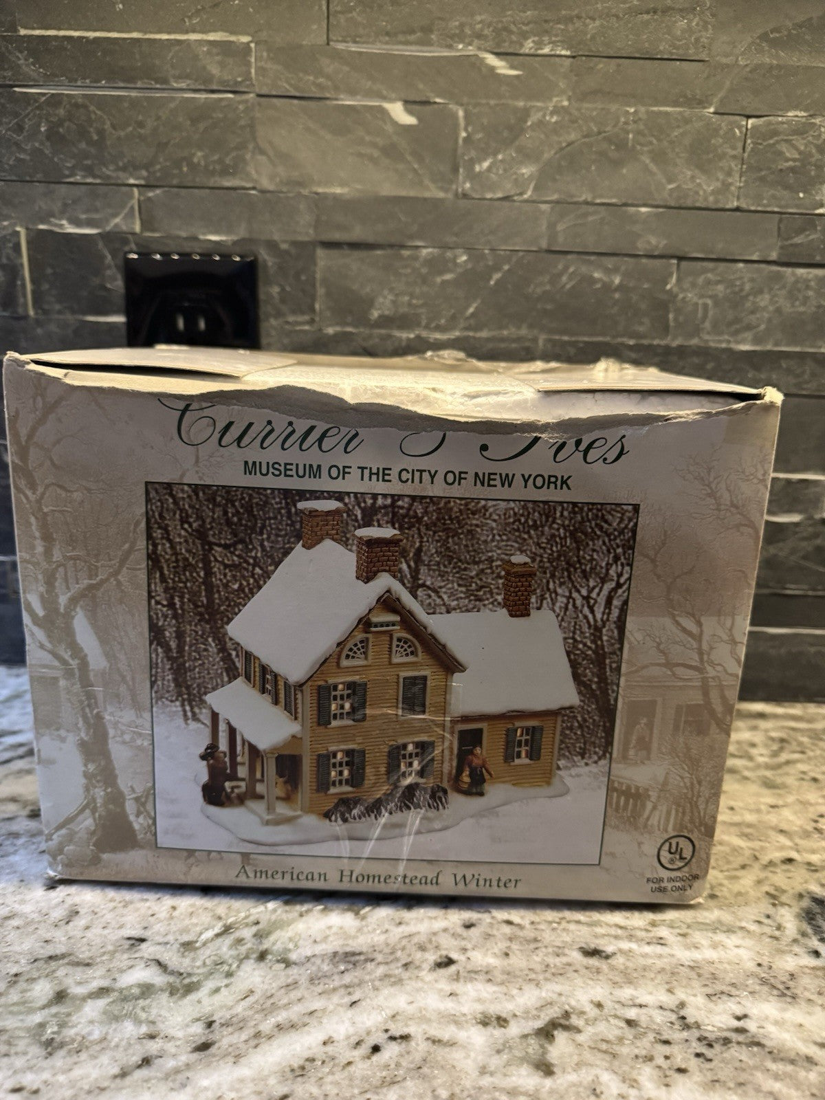 Currier & Ives Museum of the City of New York  American Homestead Winter ~ 2000