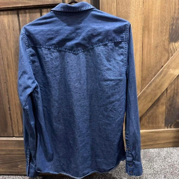 Guess Jeans Denim Button-Up Shirt - Size M