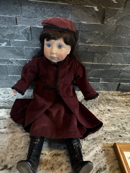 Rare Vintage Lee Middleton Doll 1983 “Nettie” Unique And Hard to Find!