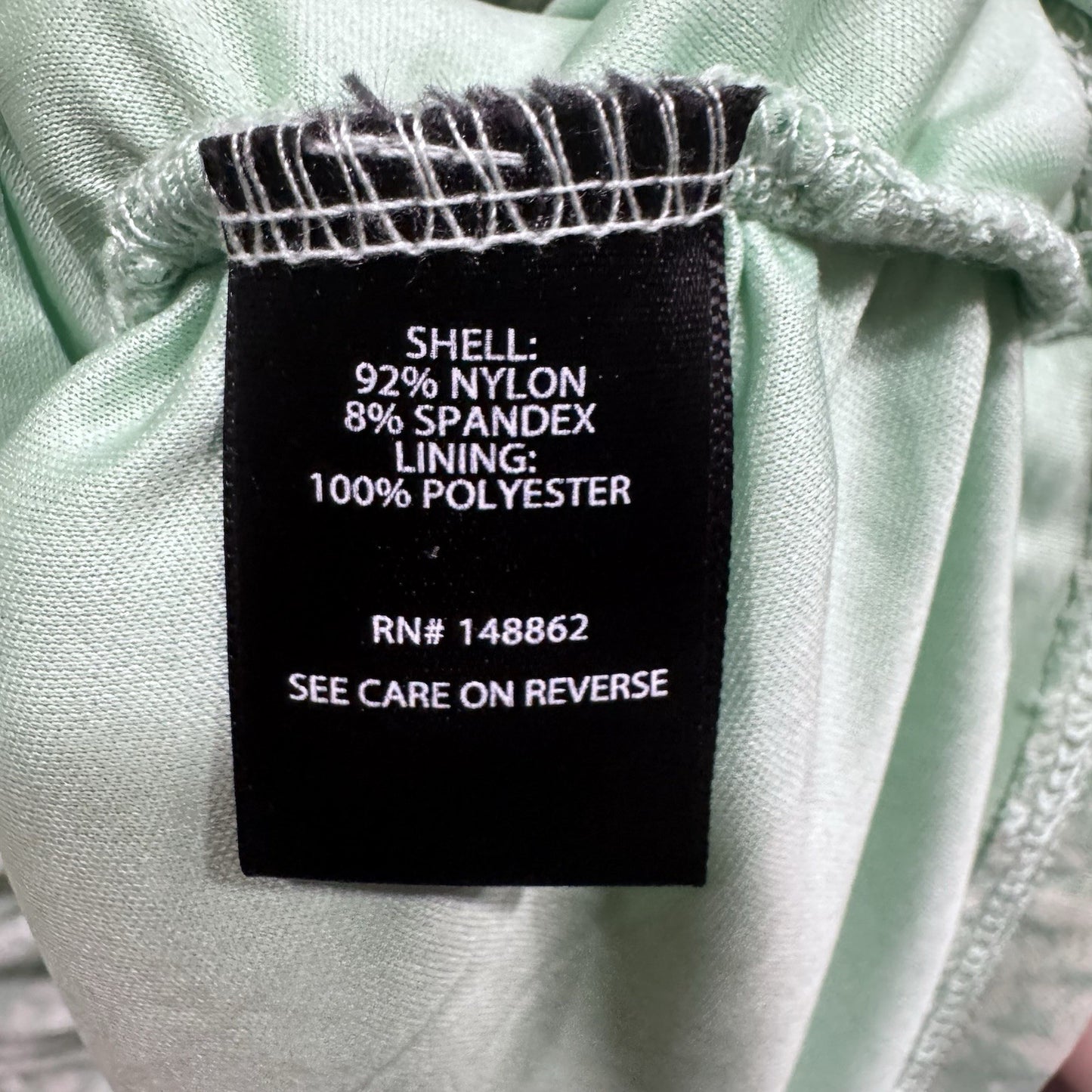 (2X/18/20) Torrid Light Green & Ivory Floral Mesh Ruched Sleeveless Tank Top