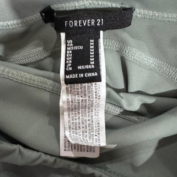 Forever 21 Sage Green Pocket Leggings - M