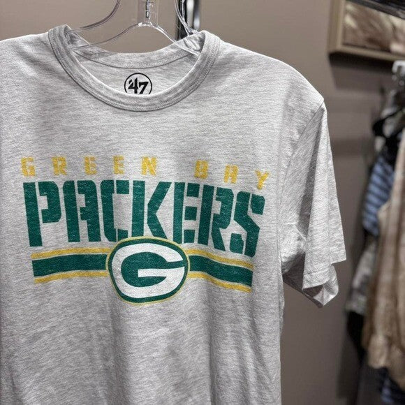 '47 Medium Green Bay Packers grey cotton t-shirt #NFL #Packers