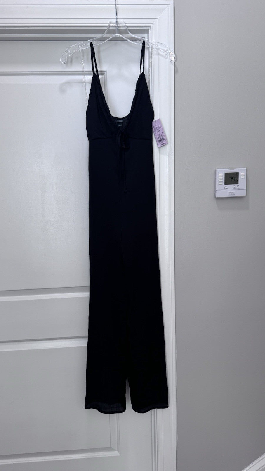 Wild Fable Black Sleeveless Wide Leg Jumpsuit NWT Women’s XXS Adjustable Straps