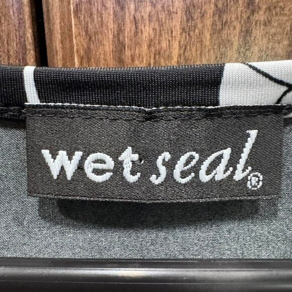 Wet Seal Retro Swirl Dress | Y2K Vibes | Size Large