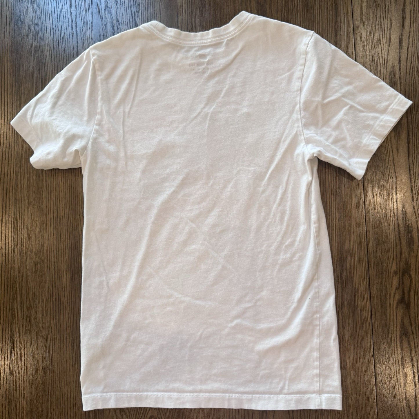 Nike Moving Co. Tee XS White Cartoon Graphic Shoe T-Shirt DZ2848-100