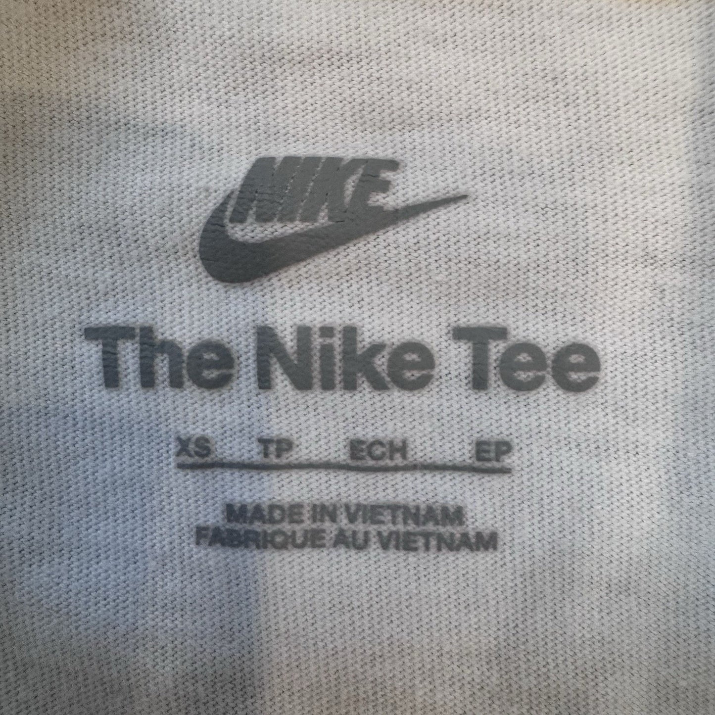 Nike Moving Co. Tee XS White Cartoon Graphic Shoe T-Shirt DZ2848-100