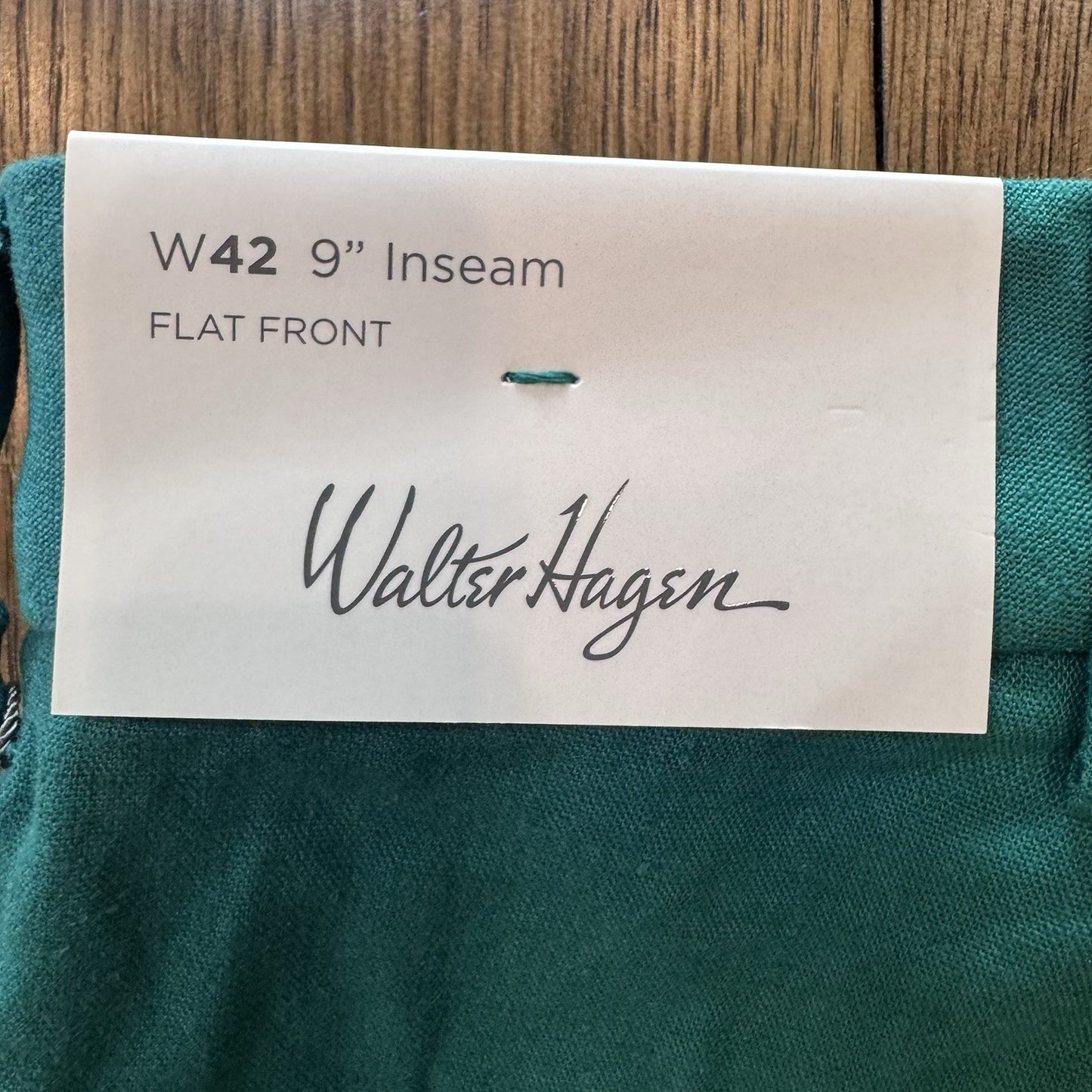 Walter Hagen P11 9” Short Clubhouse Green Shorts~Size 42~9” Inseam~NWT~$65
