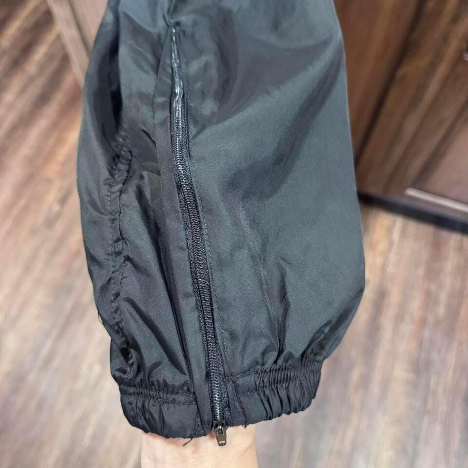 Vintage early RN 6941 Reebok sport black sportswear track pants w/ elastic band