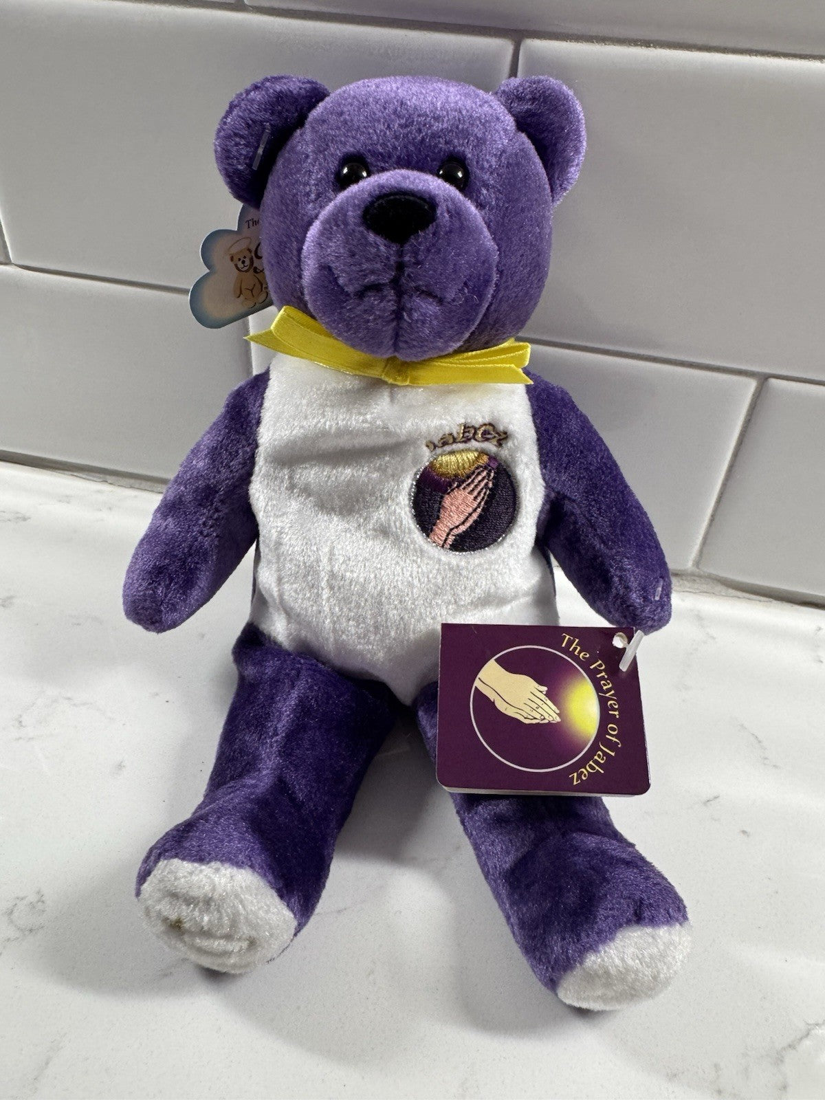 Vintage Holy Bears Plush The God Bless Bear Beanie Plush Jabez Prayer
