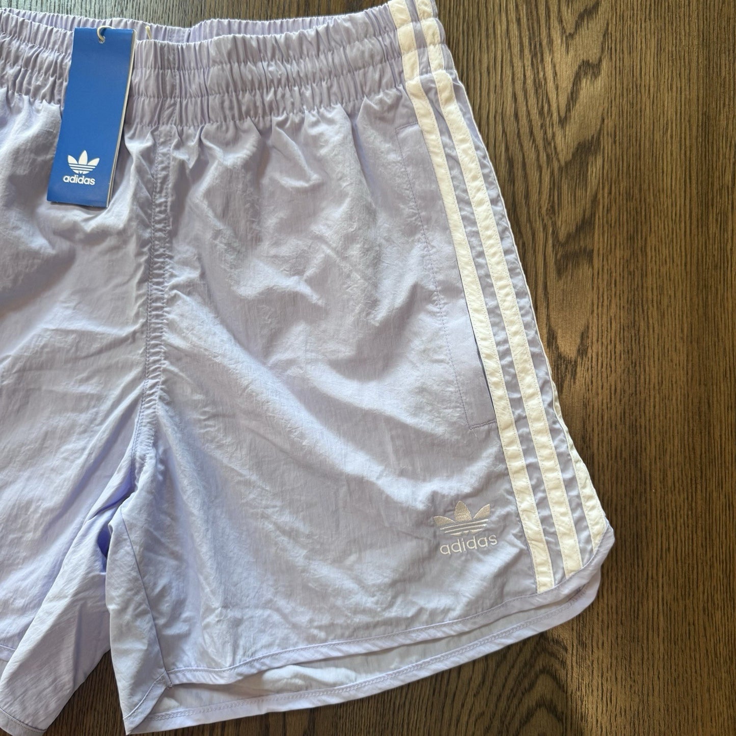 NWT Adidas Originals Sprinter Shorts Violet Tone Men’s Size XSMALL Trefoil