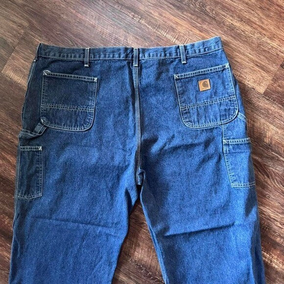 Carhartt B13 DST Original Dungaree Fit Jeans - 48x30 Relaxed Fit Workwear Denim