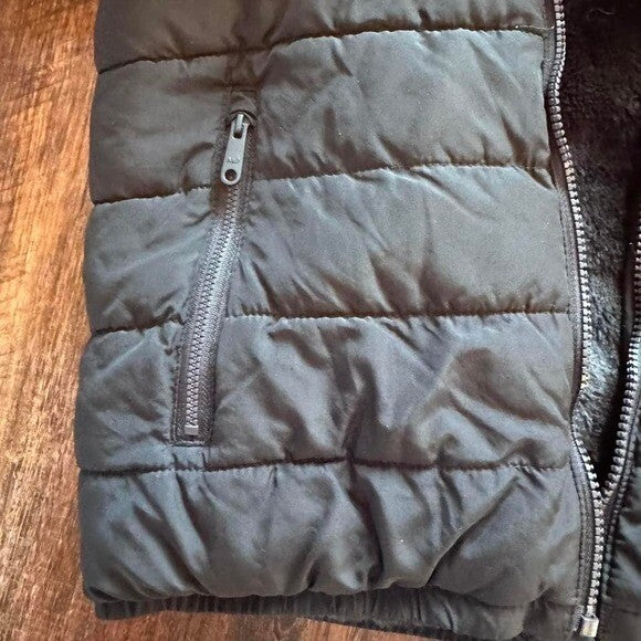 Abercrombie and Fitch Kids 15/16 Black puffer jacket with hood #winterjacket