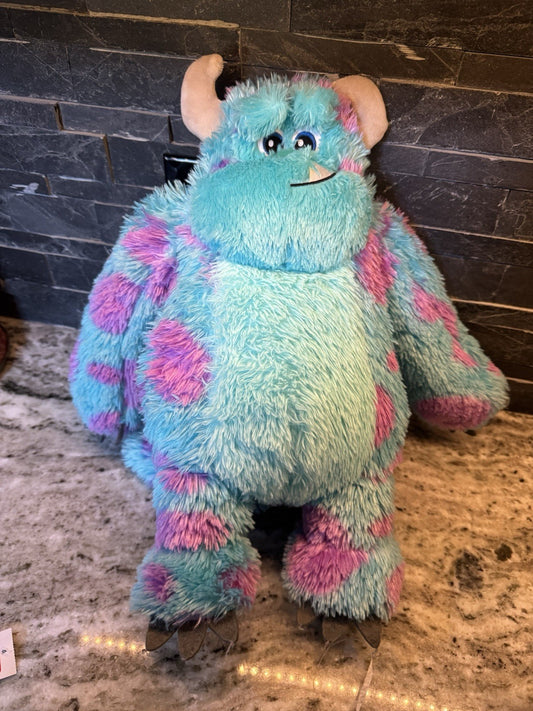 Monsters Inc Sully Build A Bear Large Plush 18" Disney Pixar Stuffed Toy