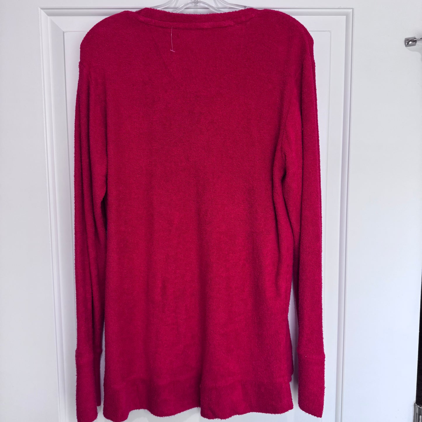 University of Georgia UGA Bulldog Sweater by Three Square | Women’s Large | Red Long Sleeve Cozy Knit