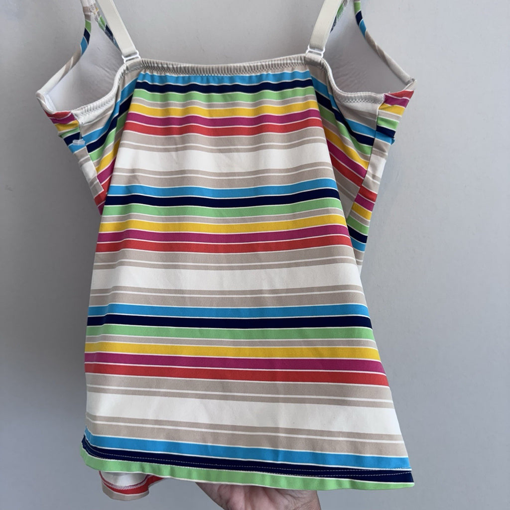 Victoria’s Secret Body by Victoria Striped Shelf Bra Cami Tank Top 38D