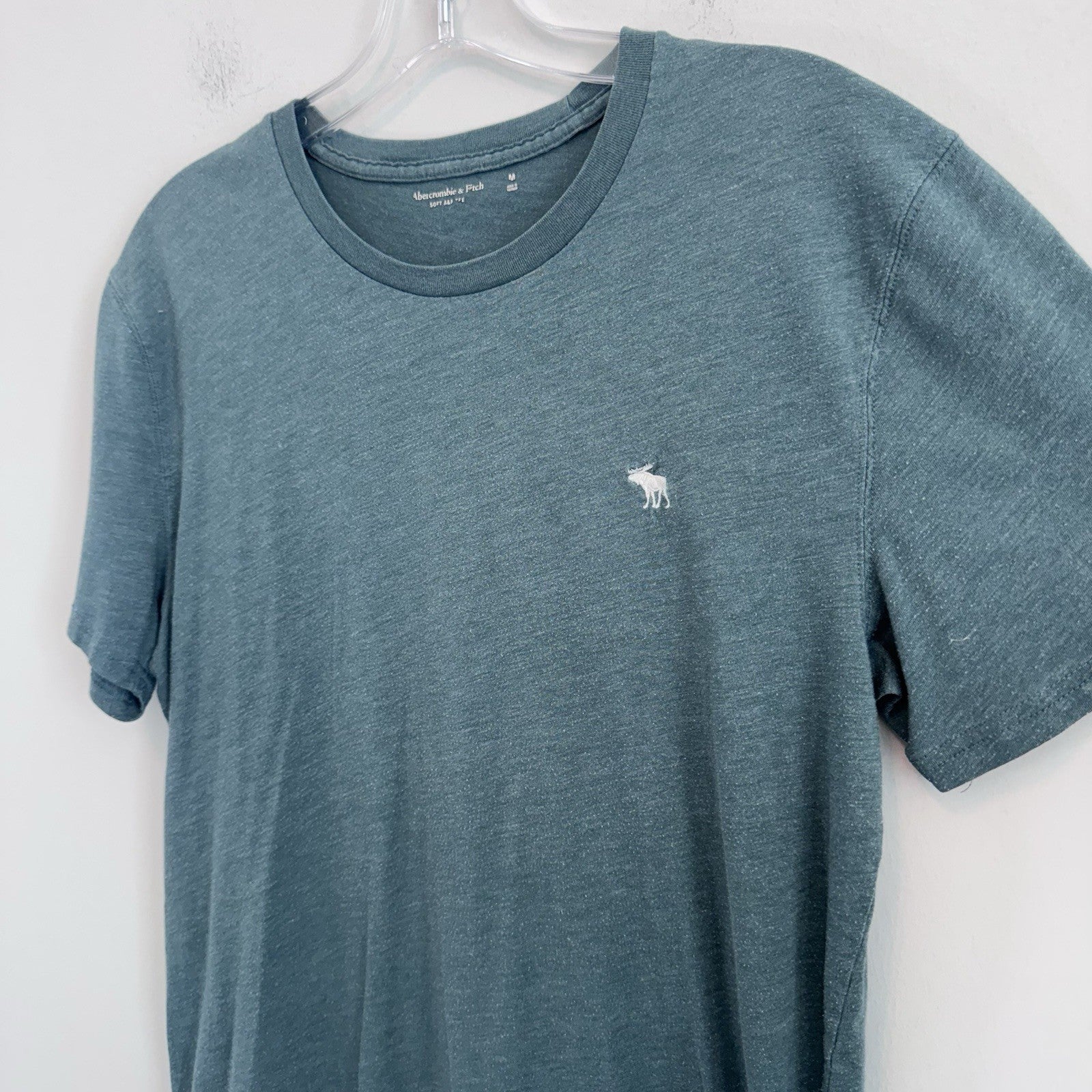 Abercrombie & Fitch Soft A&F Tee Blue Crew Neck T Shirt Men’s Medium