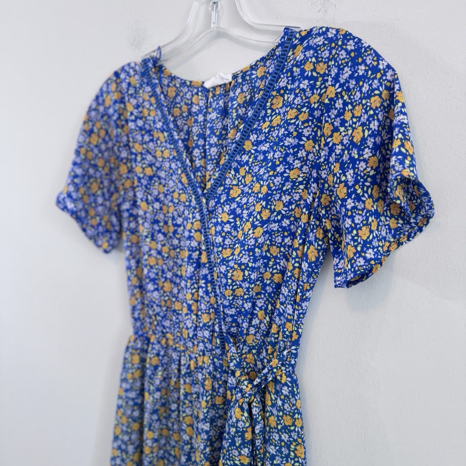 Women’s Dress Lot XS Sienna Sky Floral Wrap Dresses Cottagecore Boho