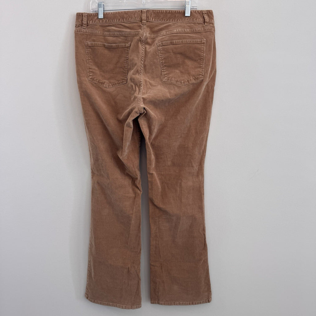 Talbots Women Size 16 Lot 2 Shirt Pants Corduroy Plaid Casual Career