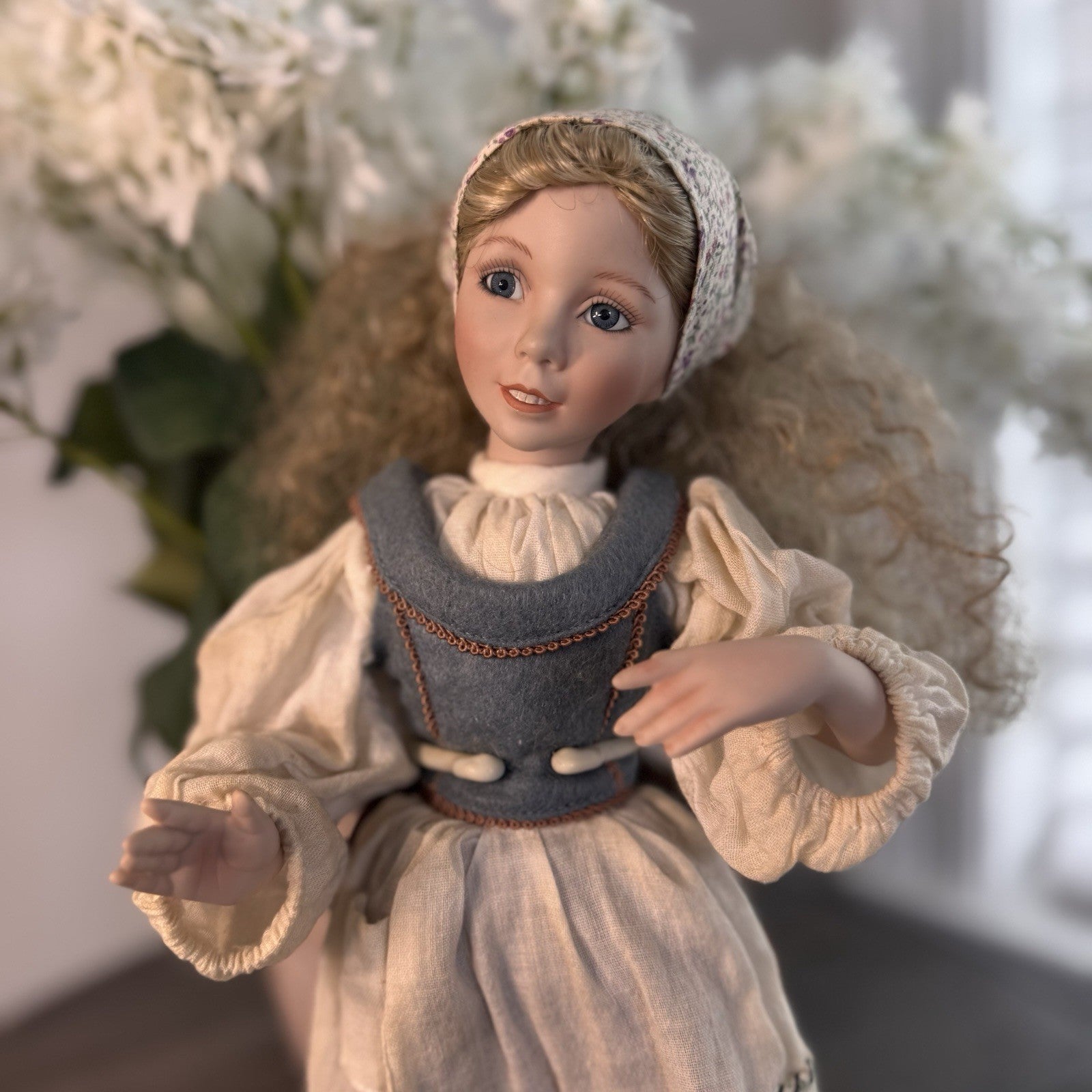 Dianna Effner Cinderella Porcelain Doll Vintage Knowles 15" Storybook Heirloom