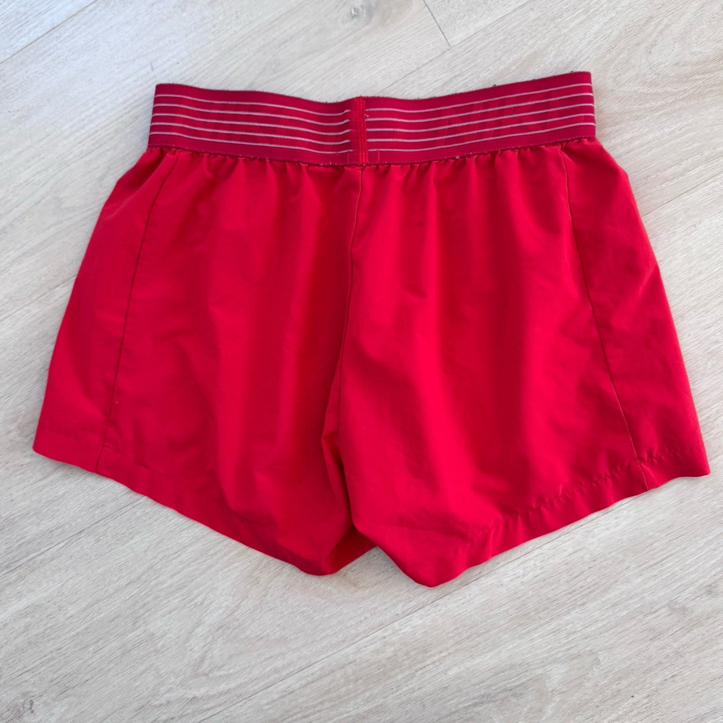 Nike Dri-Fit Women’s Running Shorts Red Size Small Athletic Activewear