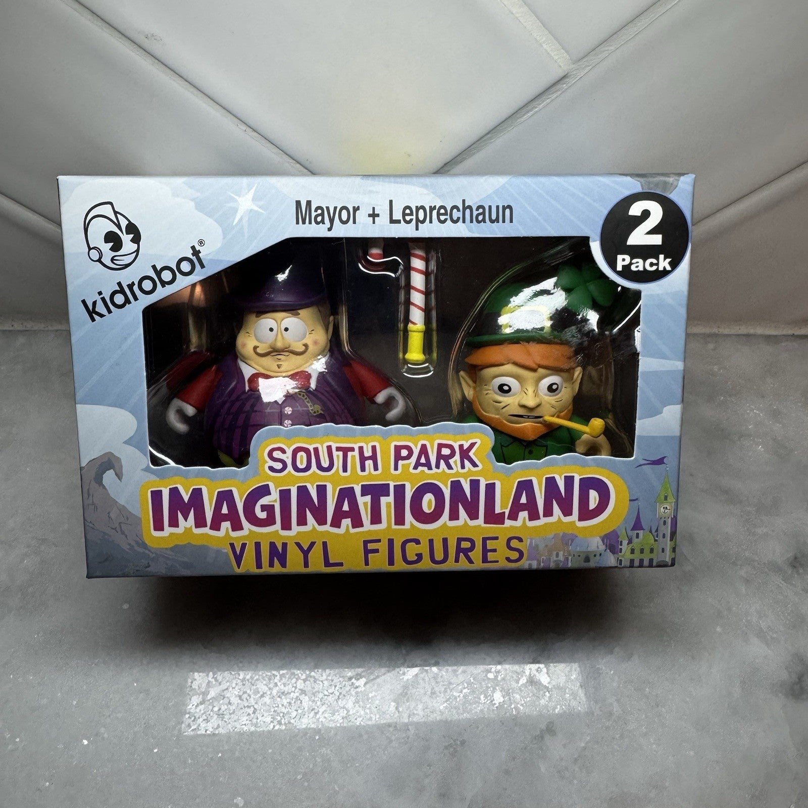 Kidrobot South Park Imaginationland Butters & Cartman 3 in Action Figure -...