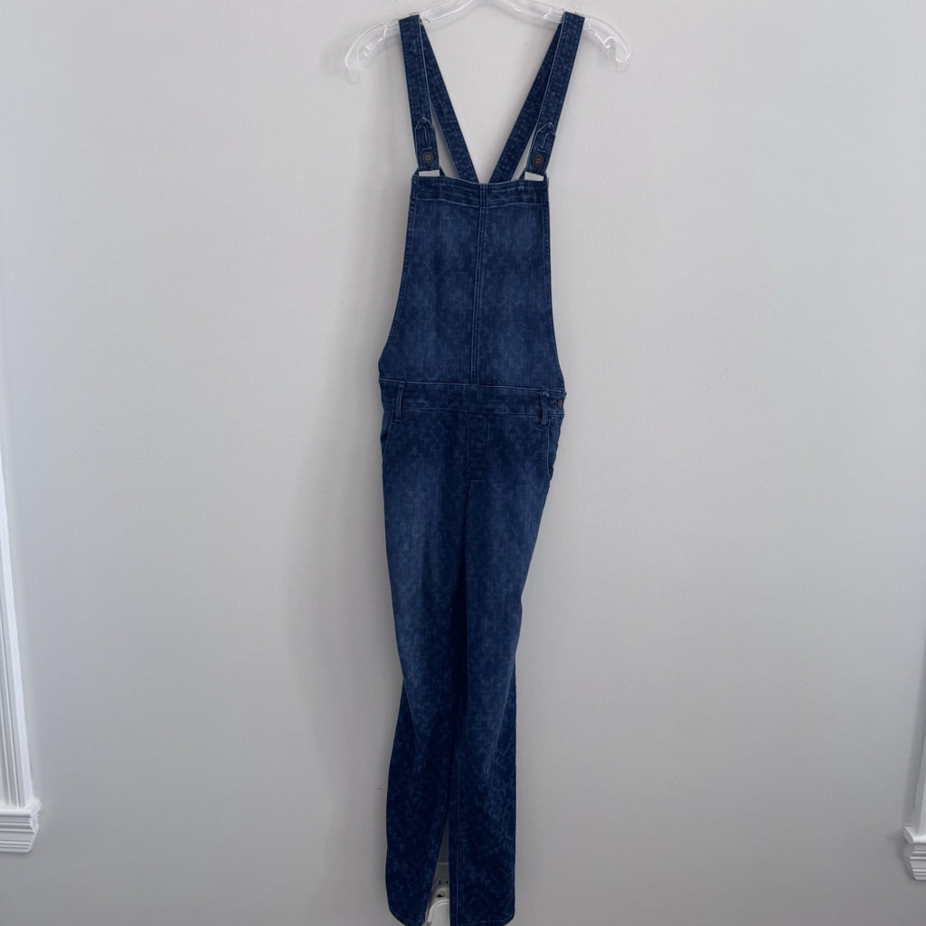 Hollister Denim Overalls Womens Small Acid Wash Skinny Stretch Bib Jeans