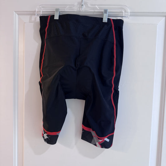 My Kilometre Cycling Bib Shorts Mens L Black Padded Bike Shorts NWT