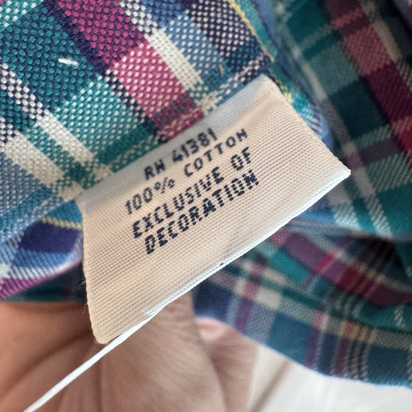 Ralph Lauren Classic Fit Plaid Button Down Shirt 3XB Big 100% Cotton NWT