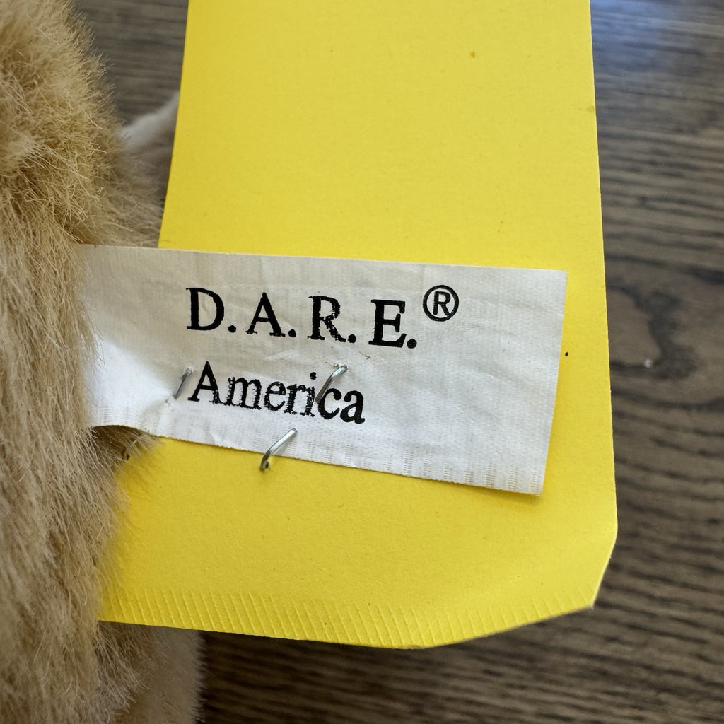 Vintage 18" D.A.R.E. Daren The Lion - Stuffed Plush Animal Lion DARE 1999
