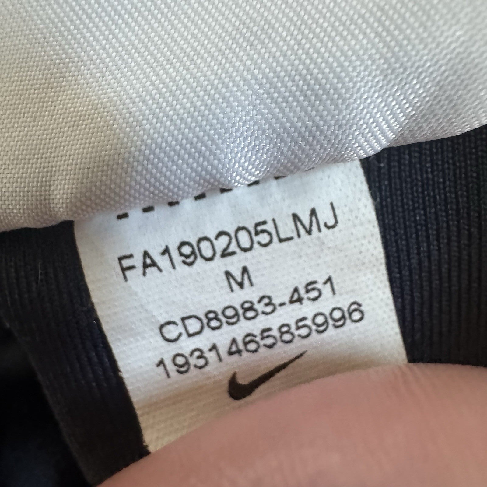 Nike Dri Fit Leggings Women Medium Blue High Rise Athletic Gym Yoga