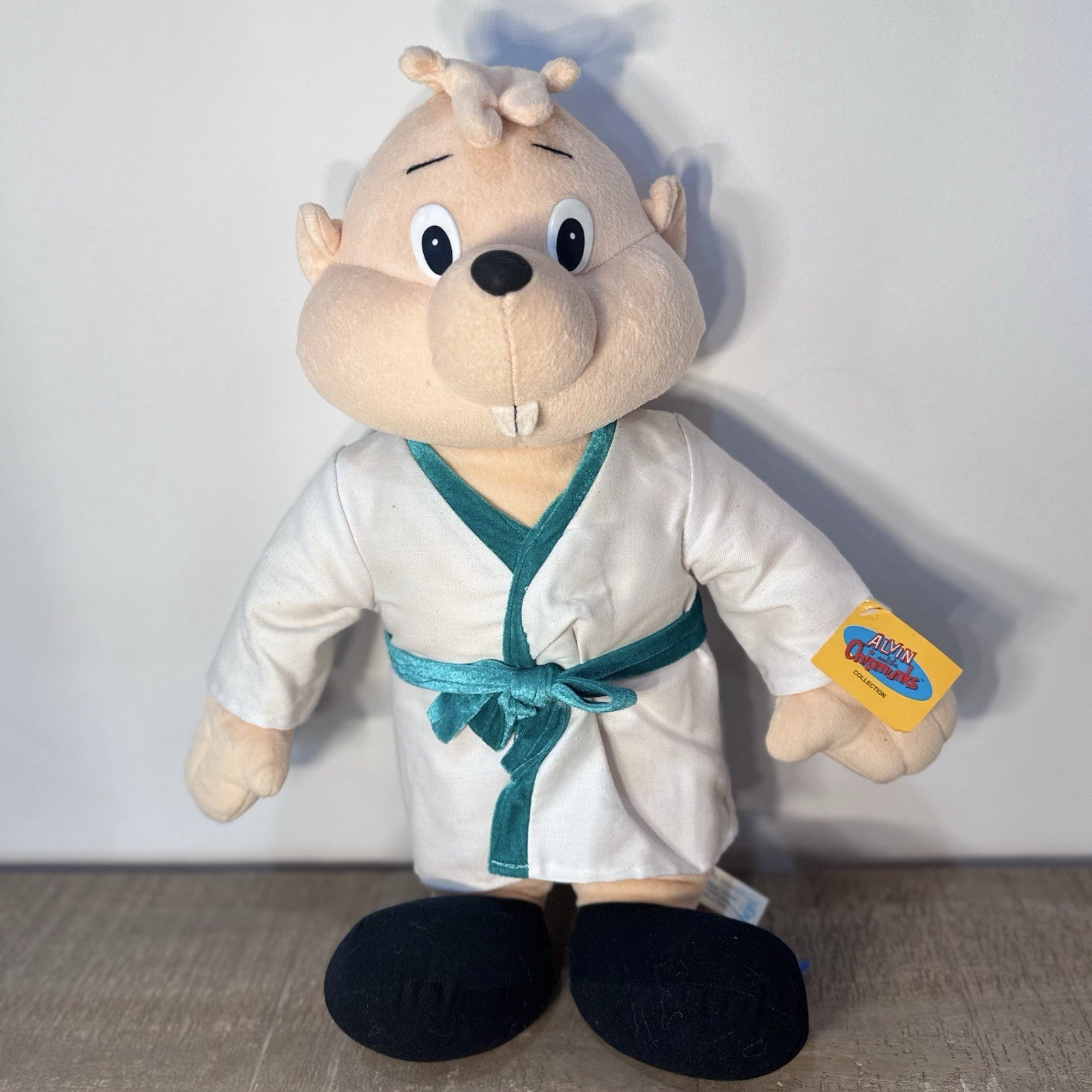 Vintage Alvin & Chipmunks Theodore Plush Toy Network Robe 19” w/ Tag