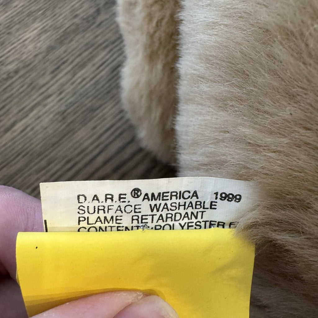 Vintage 18" D.A.R.E. Daren The Lion - Stuffed Plush Animal Lion DARE 1999