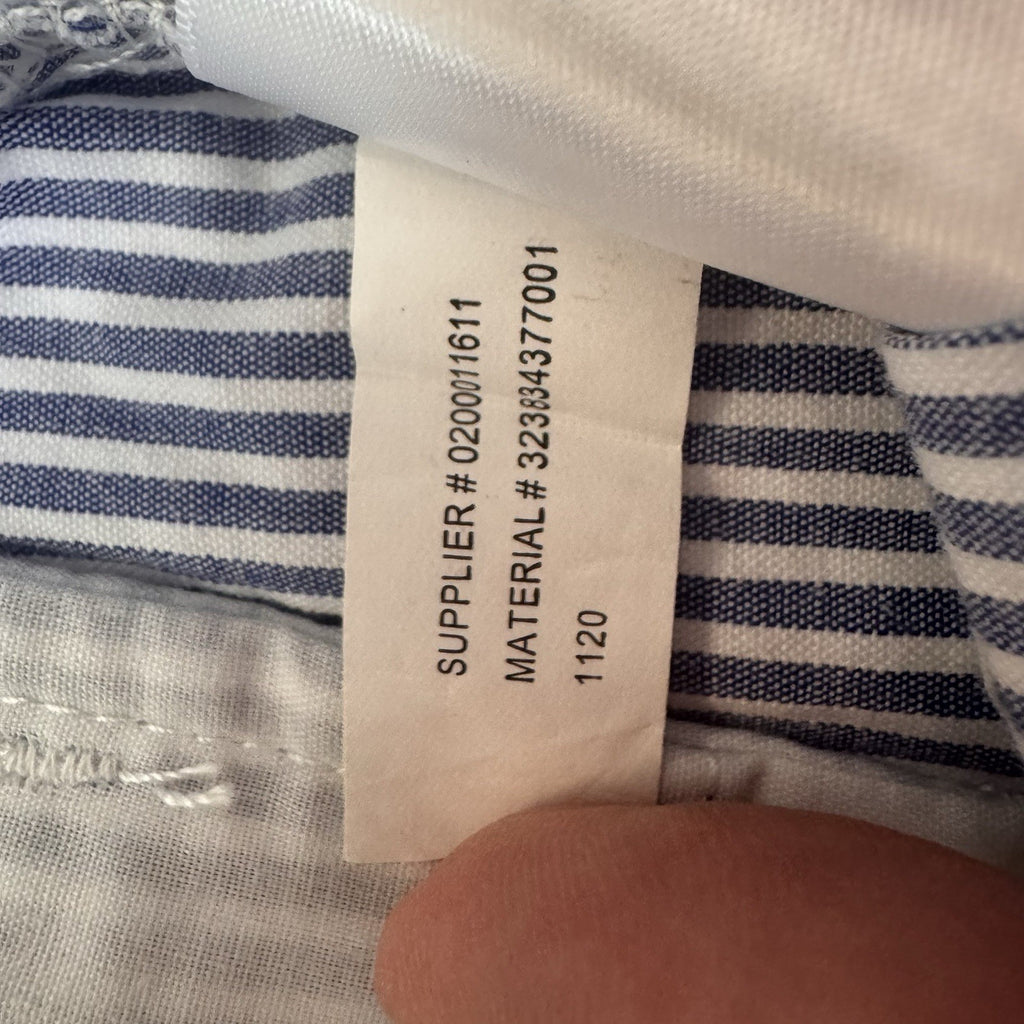 Polo Ralph Lauren Boys Seersucker Shorts Size 12 Blue White Stripe NWT $59.50