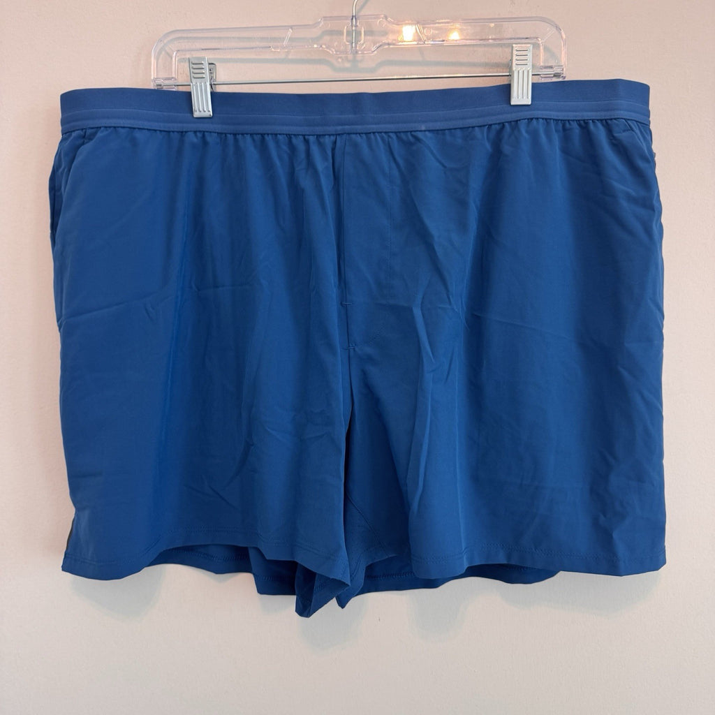 VRST Men's XXL 5" Accelerate Short Blue Tide NWT Lined Athletic Running 2XL 5in